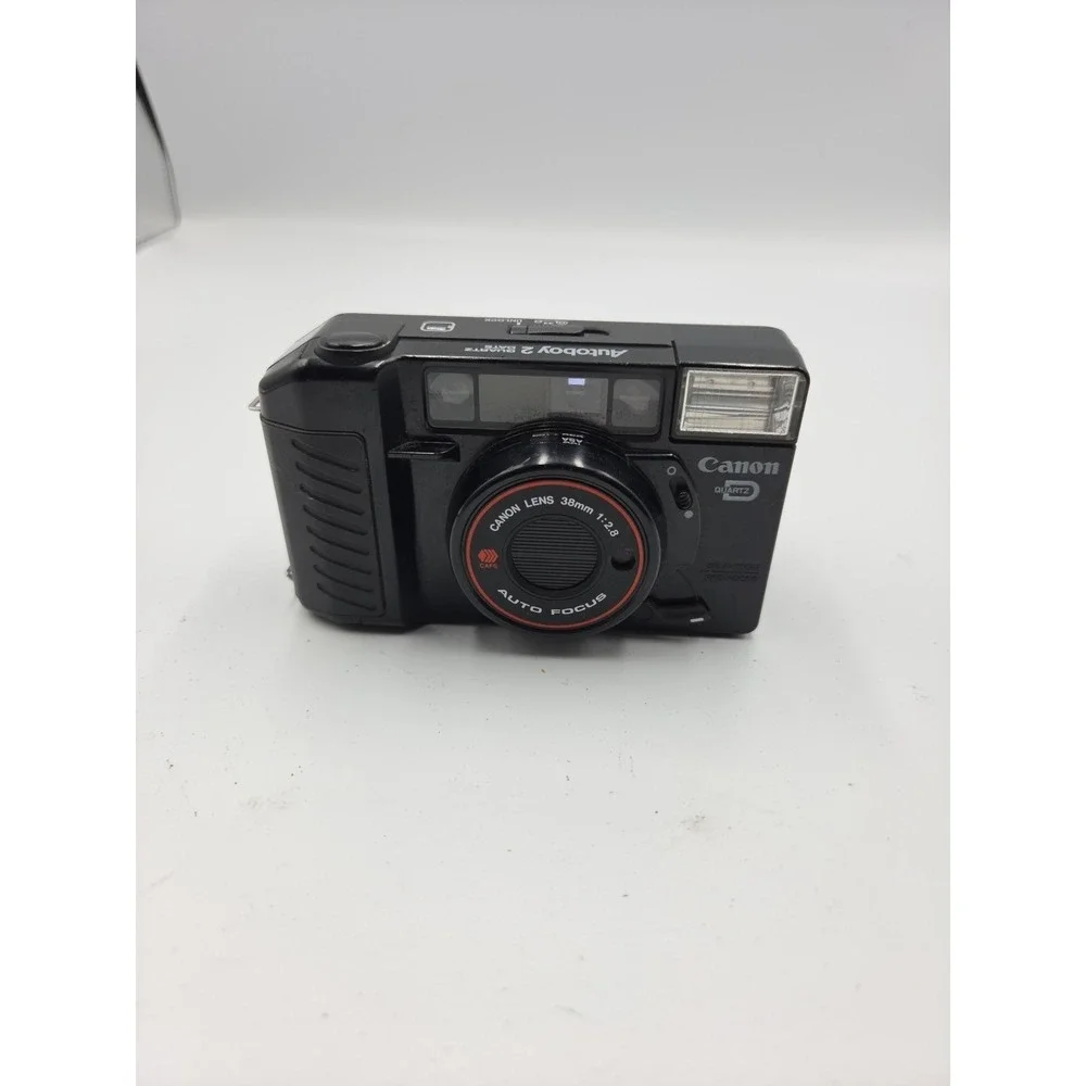 Canon Sure Shot AF35M II Autoboy 2 35mm Film Camera 38mm f/2.8 Tested READ